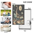 thumbnail image 6 of Yayeee 100% Cotton Hand Towels for Bathroom 16" x 28" Soft Absorbent Kitchen Towel, Black Dinosaur, 6 of 7