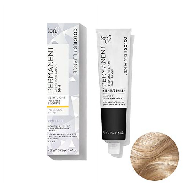 Ion 9NN Rubio Intenso Muy Claro Crema Permanente para el Cabello