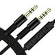 thumbnail image 3 of Cable de audio AUX Cgtredaw con Control de Volumen y Micrófono Negro, 3 of 7