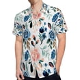 thumbnail image 4 of High Quality Hawaiian Shirts for Men Short Sleeve Aloha Beach Shirt Floral Summer Casual Button Down Shirts Blouses 7XG2F3, 4 of 7
