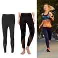 thumbnail image 4 of Pantalones de yoga de secado rápido para mujer, mallas deportivas para correr, pantalones suaves para levantar la cadera (S), 4 of 8