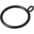 thumbnail image 3 of 40 Pack Curtain Rings, 38mm Internal Diameter Curtains Rings Hanging Rings for Curtains and Rods, Black Hook (Color : Black), 3 of 5