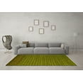 thumbnail image 3 of Ahgly Company Indoor Rectangle Abstract Yellow Modern Area Rugs, 7' x 10', 3 of 4