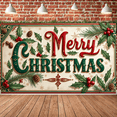 thumbnail image 6 of Festive Design Merry Christmas Holiday Banner Decorative Christmas Elements for Holiday Celebration Indoor Outdoor Event, 6 of 9