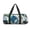Game All Day, variant on Largemouth Bass Fish in USA print Round Travel Duffel Bag is a foldable gym bag with an inner pocket, perfect for travel sports
