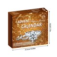 thumbnail image 2 of 24 Days Countdown Surprise Advent Calendar Mini Metal Holiday Party Set for Family Festive Celebration with Kids, 2 of 6