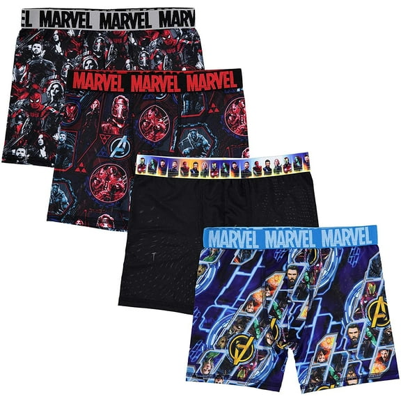 Marvel Boys' Hero Avengers Underwear Multipacks, 4pk, Size 6