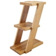 thumbnail image 5 of Bamboo Plant Stand 3 Tier  Plant Narrow Shelf Unit Small Tabletop Desktop Plant Pot Shelf Storage Rack Outdoor Indoor 3 Pots Holder Flower Rack, 5 of 7