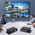 thumbnail image 3 of 4 Channel Video Splitter, 4 Channel CCTV Video Multiplexer,Video Splitter with Analog Color Quad Processor,2 * video splitter,Black, 3 of 8
