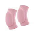 thumbnail image 2 of Rodilleras suaves antideslizantes para bailarines, rodilleras para entrenamiento, baile y lucha libre. Rosa L, 2 of 9
