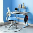 thumbnail image 4 of COSVALVE Premium Kids Study Desk and Chair Set Ergonomic Adjustable with Large Writing Board Pull Out Drawer Bookstand (Blue), 4 of 9
