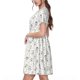 thumbnail image 2 of Balery Dancing Dogs Vestidos sueltos de manga corta para mujer, vestidos de verano 2025, vestidos casuales de corte A con vuelo., 2 of 6