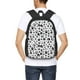 thumbnail image 4 of Fotbe Black Footprints Mochila para Hombre y Mujer - Tela Oxford 600D Resistente - Mochila Impermeable de Gran Capacidad para Escuela, Viajes y Senderismo, 4 of 6