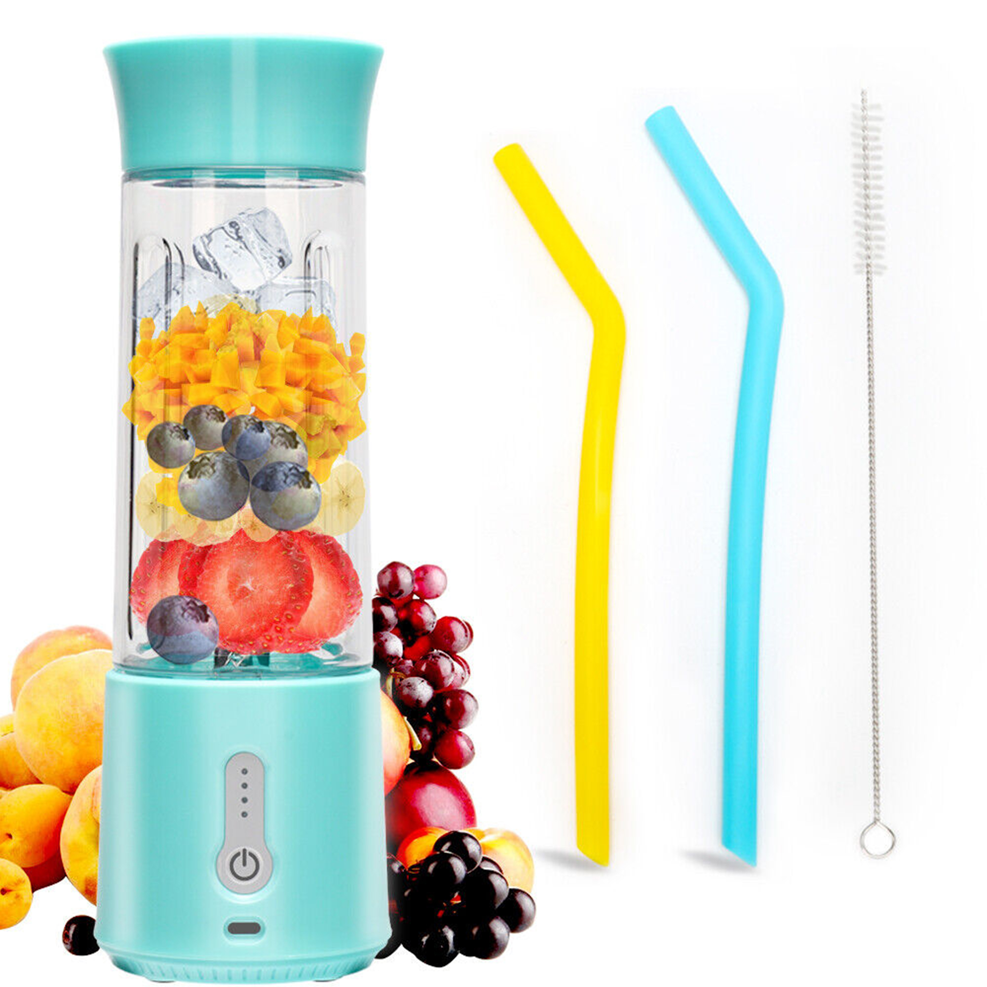 500ML Portable Blender Juicer Cup USB Smoothies Fruit Mixer Machine Jet  Squeezer 