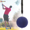 thumbnail image 2 of Spencer Golf Swing Trainer Inflable Golf Ball with Air Pump for Beginner Golfer Practing Posture Correction Training (Black), 2 of 9