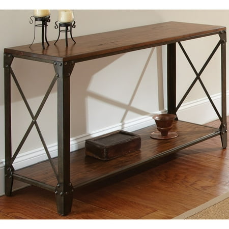 Greyson Living Windham Solid Wood And Iron Rustic Sofa Table By Greyson Living Windham Solid Wood And Iron Rustic Sofa Table By