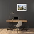thumbnail image 3 of Withaar, Reint 32x24 White Modern Wood Framed Museum Art Print Titled - Living at the waterside, 3 of 4