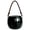 Black, variant on Halloween Decorations Solid Wood Carved Pumpkin Bucket, 4.72x5.12 Inch Hollow Jack-O-Lantern Candy Holder with Handle for Tabletop Display & Storage Light Brown