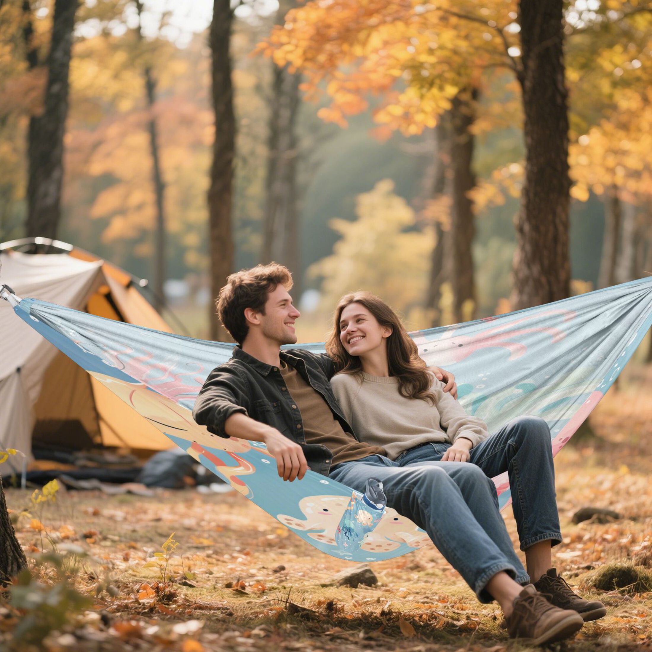Hammock Camping Hammock Nylon Portable Hammock Travel Camping Hammock Lovely Jellyfish
