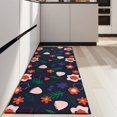 thumbnail image 4 of Pioneer Flower Floral Print Pattern Kitchen Rug Mat,Kitchen Runner Rugs Non Skid Washable,Decorative Kitchen Floor Mats for Kitchen,Sink,Laundry,17"X47", 4 of 5