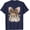 Navy Blue, variant on Funny Bunny Face Glasses Bandana Leopard Rabbit Happy Easter T-Shirt