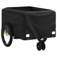 thumbnail image 3 of vidaXL Bike Trailer Black and Red 30 kg Iron, 3 of 4