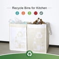 thumbnail image 4 of Recycle Waste Bag for Kitchen Home Indoor Recycling Bins Trash Sorting Organizer, 4 of 8