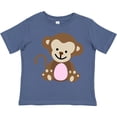 thumbnail image 3 of Inktastic Monkey Girls Toddler T-Shirt, 3 of 5