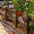 thumbnail image 4 of Shisuyan Pot Planter Shelf Iron Hanging Racks Black 2Pack 10.8x7.1in, 4 of 9