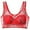 Red, variant on Ice Silk Lace Cooling Bras for Women Plus Size Anti Sagging Push Up Comfortable Bra Seamless Wireless Bras