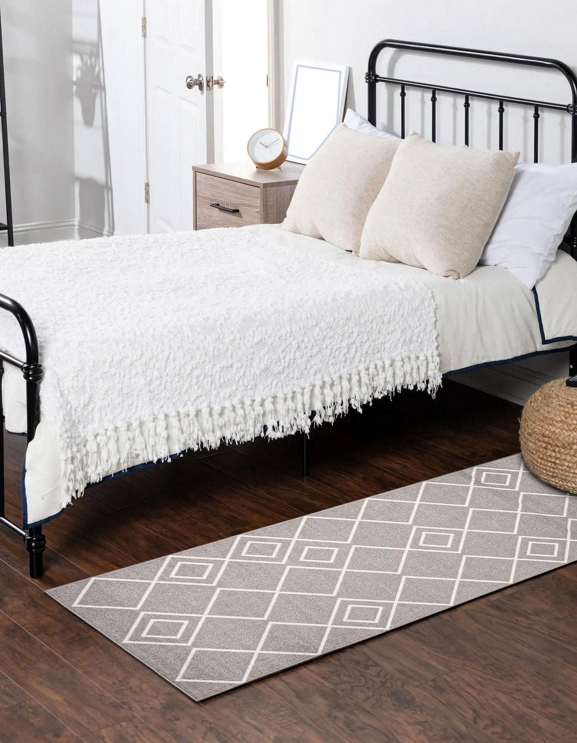 ECARPET Washable Geometric Area Rug & Runner for Living Room, Bedroom, Kitchen, Hallway