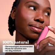 eos 100% Natural Shea Lip Balm, Coconut Milk & Passionfruit, 0.14 oz, 2-Pack Stick Carton