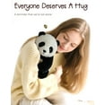 thumbnail image 4 of The Pandy– Emotional Healing on Demand, The Pandy Hug Motion - Ultra-Soft Emotional Support Stuffed Animal for Stress Relief & Comfort, Realistic Panda Plush with Hug-Like Design, 4 of 10