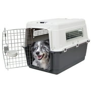 SportPet Designs Airline Approved Plastic Dog Kennel with Wheels, Large