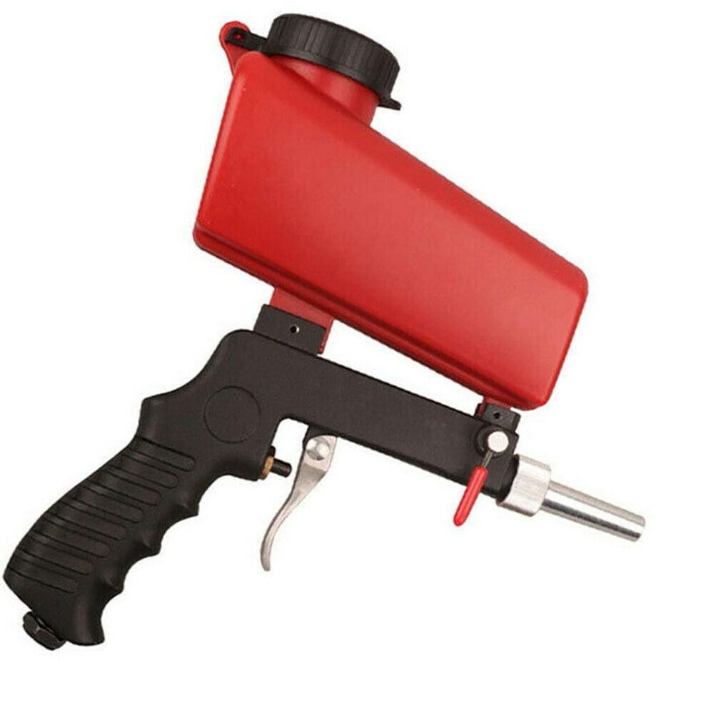 Portable Handheld Hand Operated Air Sandblaster Gun Tool Sand Blaster Kit Pot for sale online 