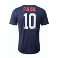 thumbnail image 6 of Icon Sports USA Soccer Game Day Shirt #10 Pulisic, Polyester, YXS-XL, 6 of 9