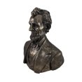 thumbnail image 3 of Bronzed Abraham Lincoln Bust Statue 20 In., 3 of 4