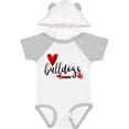 thumbnail image 3 of Inktastic Bulldogs with Heart and Arrow Boys or Girls Baby Bodysuit, 3 of 5
