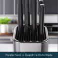 thumbnail image 3 of Ancocs Stainless Steel Fingerprint Proof Knife Block Holder, 3 of 4