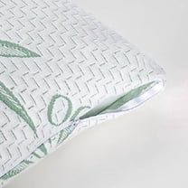 Ultra-Soft Bamboo Pillow Cover Protector with Waterproof Zipper – Durable and Moisture-Resistant (Standard/Queen)