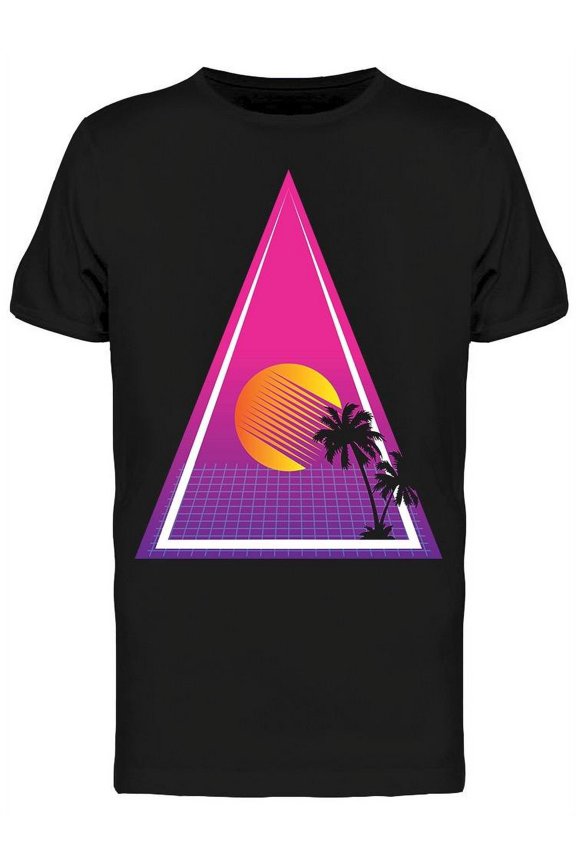 Triangle Sun Palms Men's T-shirt