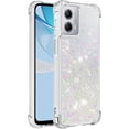thumbnail image 2 of Slim Fit Phone Case for Motorola G 5G 2023,Soft TPU Glitter Liquid Quicksand Effect Silicone Stylish Case,Screen and Camera Protection Cover for Moto G 5G 2023,LSWT Colorful, 2 of 14