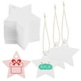thumbnail image 4 of BALAHAPY 200Pcs Star Tags for Labeling in White Paper 2.36X2.36X0.04in, 4 of 7