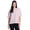 Light Pink, variant on RBX Active Women's Super Soft Luxe Athleisure Fabric Oversized Short Sleeve T-Shirt