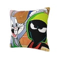 thumbnail image 2 of Throw Pillow Covers 22"x22" Inch, Looney Tunes Marvin the Martian Decorative Pillow Case for Sofa Couch Chair Bedroom Modern Decor, 2 of 7