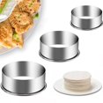 thumbnail image 2 of Herramienta de corte de masa redonda/en forma de flor, utensilios de cocina de acero inoxidable, cortador de Dumplings portátiles, moldes para envolturas, 3 piezas, 2 of 4