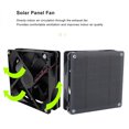 thumbnail image 3 of Solar Integrated Exhaust Fan, Monocrystalline Solar Panel Fan Recyclable 3W 6V  for Chicken Coop, 3 of 7