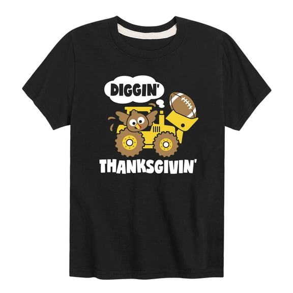 Instant Message - Diggin Thanksgivin - Youth Short Sleeve T-Shirt