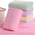 thumbnail image 4 of Toalla de baño de microfibra nano con relieve de oso, toalla de playa para adultos, regalo, fibra ultrafina, uso versátil, 4 of 5