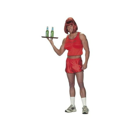 Adult Hooters Guy Waitress Costume